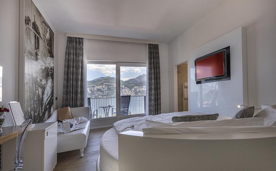 Junior Suite dell'Hotel Capri a Malcesine